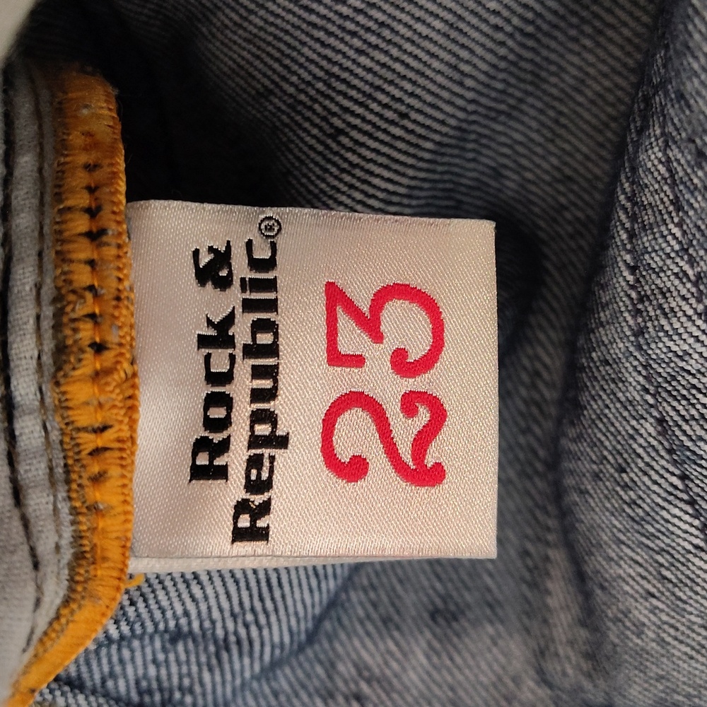 Rock & Republic Jeans ~ Size 23 ~ Bootcut ~ Excellent Condition! - Picture 15 of 16